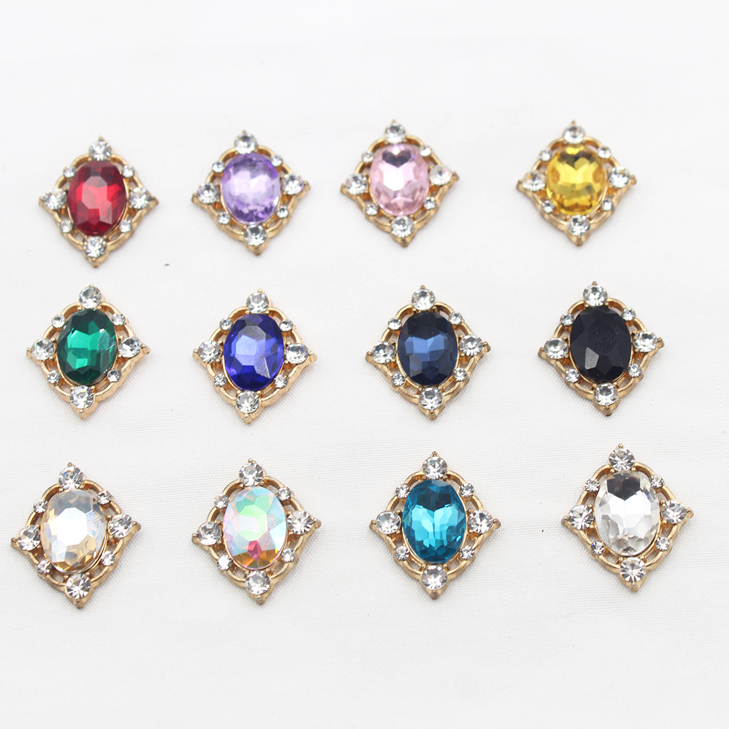 10Pcs Vintage Crystal Sew on C – Embellish Craft recenzja i cena