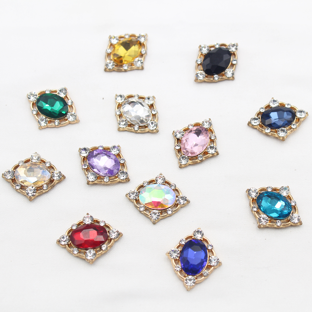 10Pcs Vintage Crystal Sew on C – Embellish Craft recenzja i cena