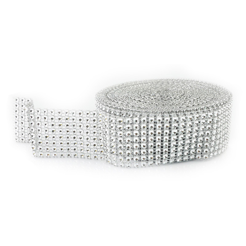 2Yard 4CM Gold Silver DIY Diam – Crystal Mesh Fabric recenzja i cena