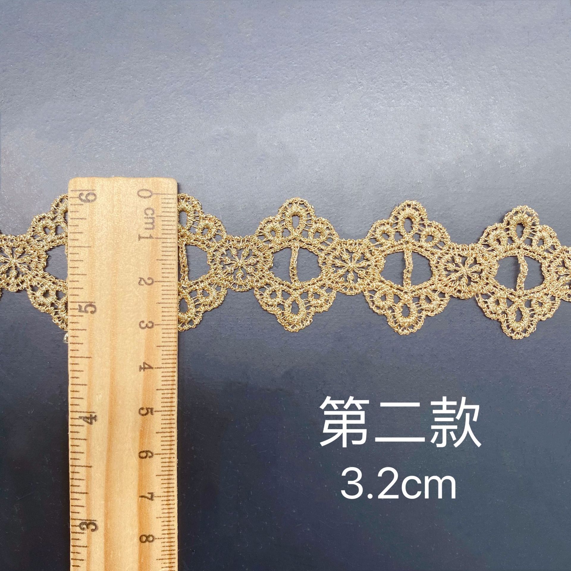 2yards Golden Embroidered Love – Lace Ribbon Trim recenzja i cena