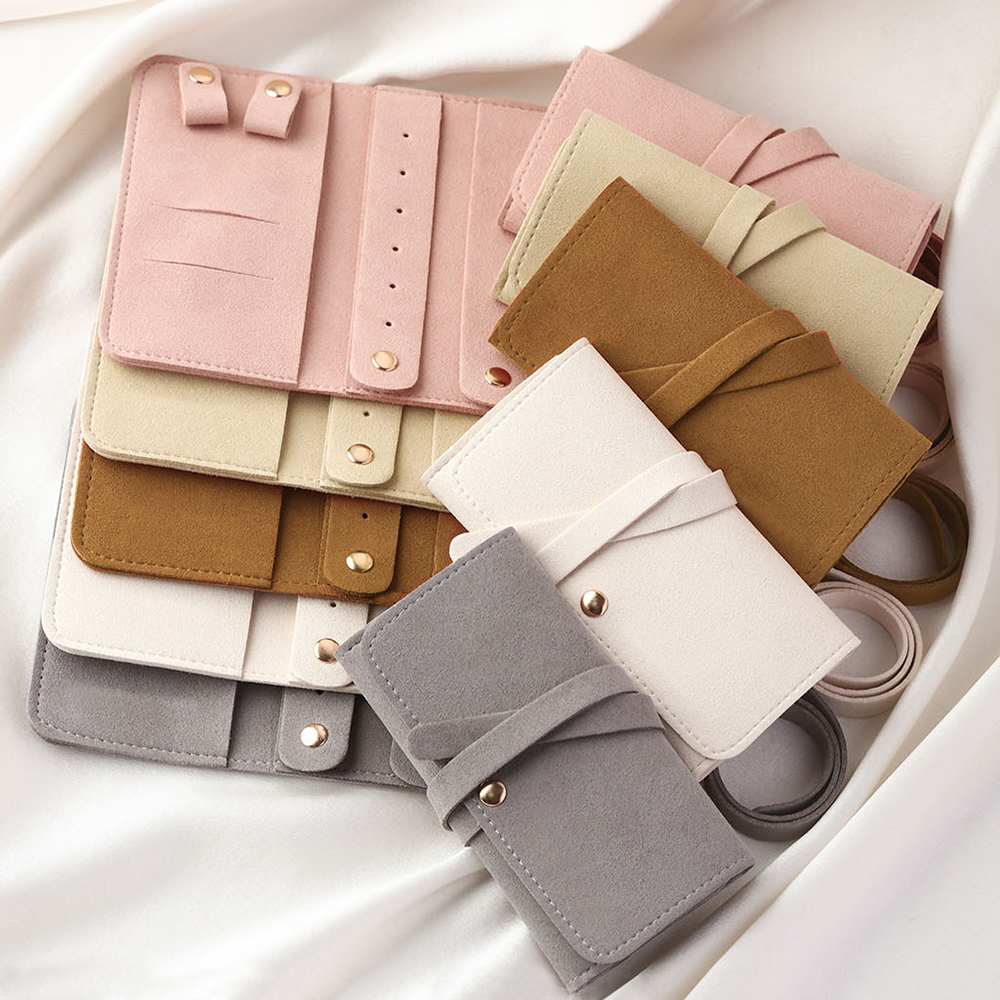 Travel Portable Jewelry Organi – Velvet Ribbon Roll recenzja i cena