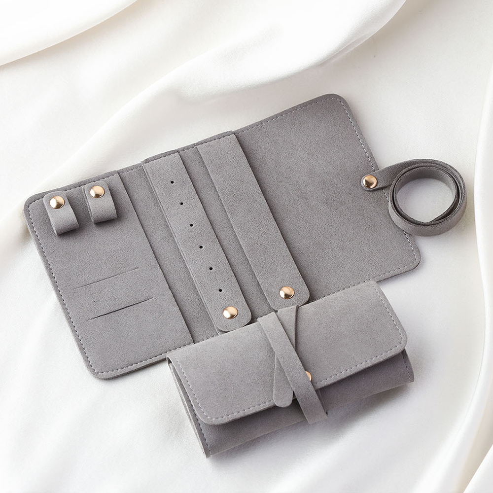 Travel Portable Jewelry Organi – Velvet Ribbon Roll recenzja i cena