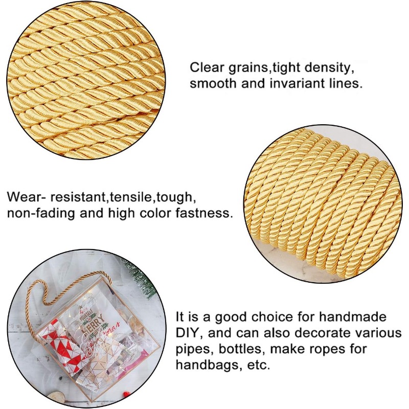 1Roll 8mm 20 Yards Twisted Cor – Cord Trim Twisted recenzja i cena