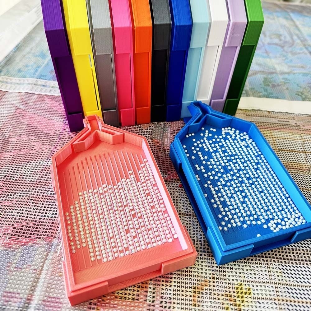 DIY Craft Large Diamond Painti – Craft Embellishment Storage recenzja i cena