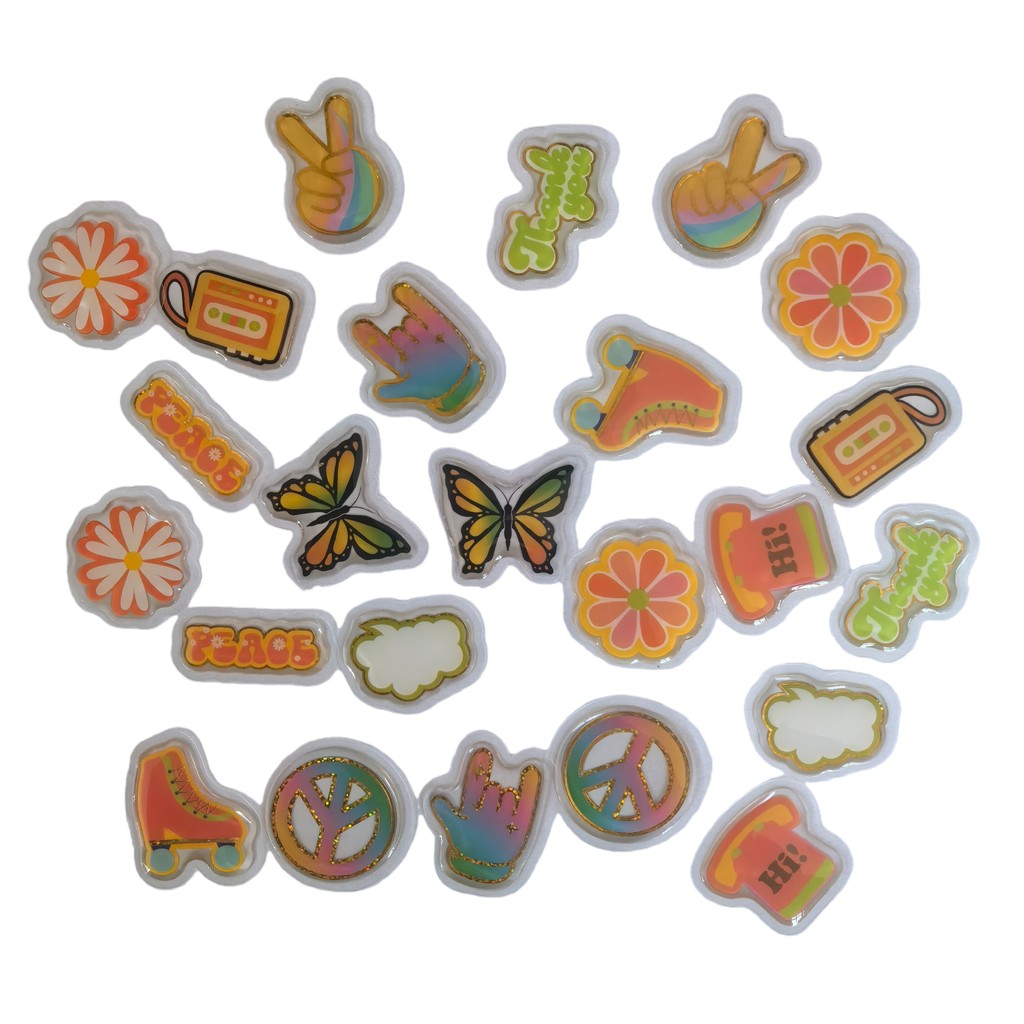 45 Pcs Adorable Epoxy Stickers – Craft Embellishment World recenzja i cena