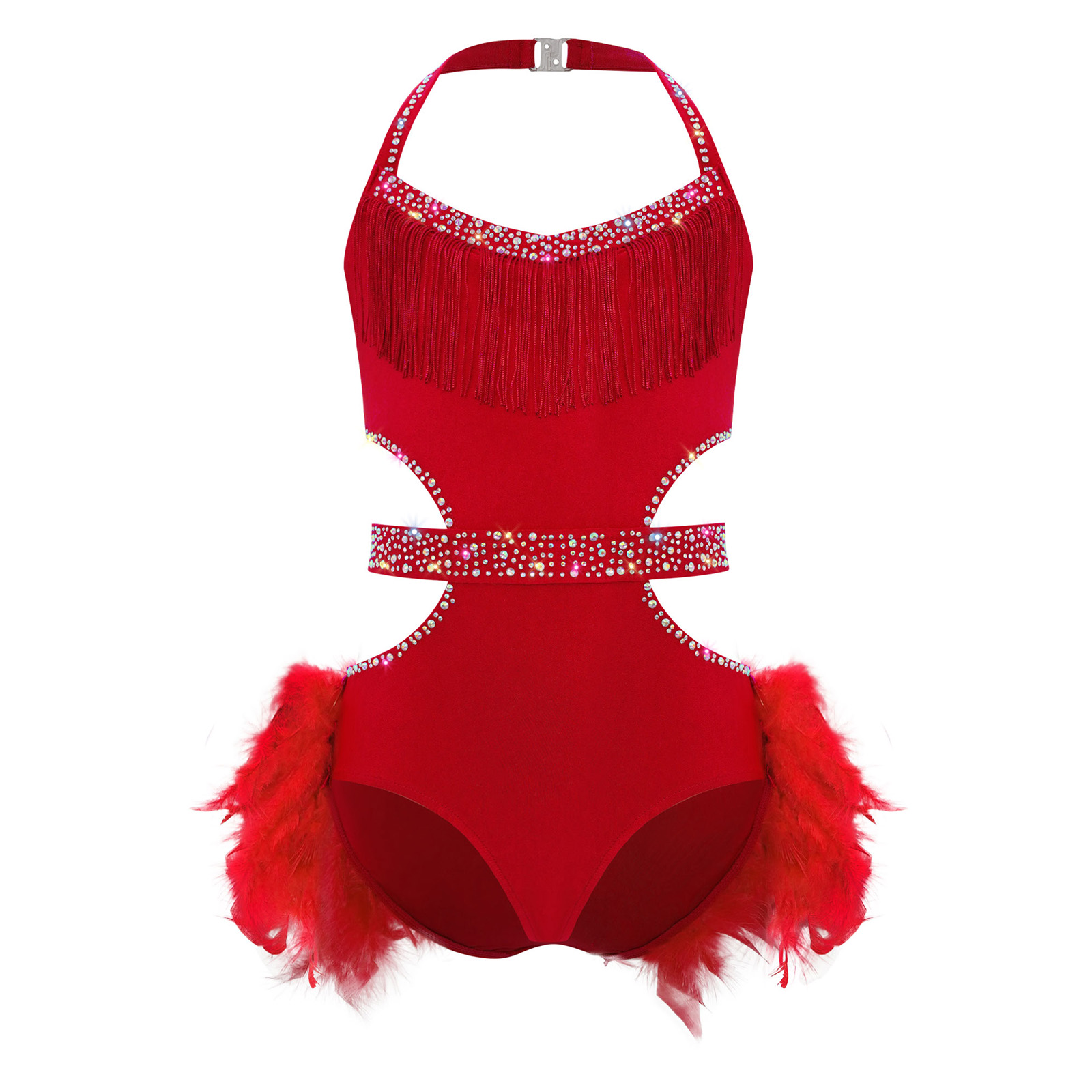 Kids Girls Latin Jazz Dance Co – Rhinestone Banding Trim recenzja i cena