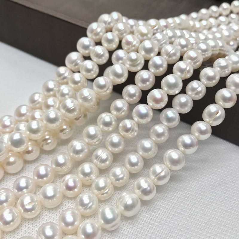 8-9mm Natural Freshwater Pearl – Pearl Trim Chain recenzja i cena