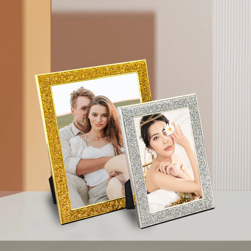 7-Inch Metallic Plated Picture – Sequin Fabric Panel recenzja i cena