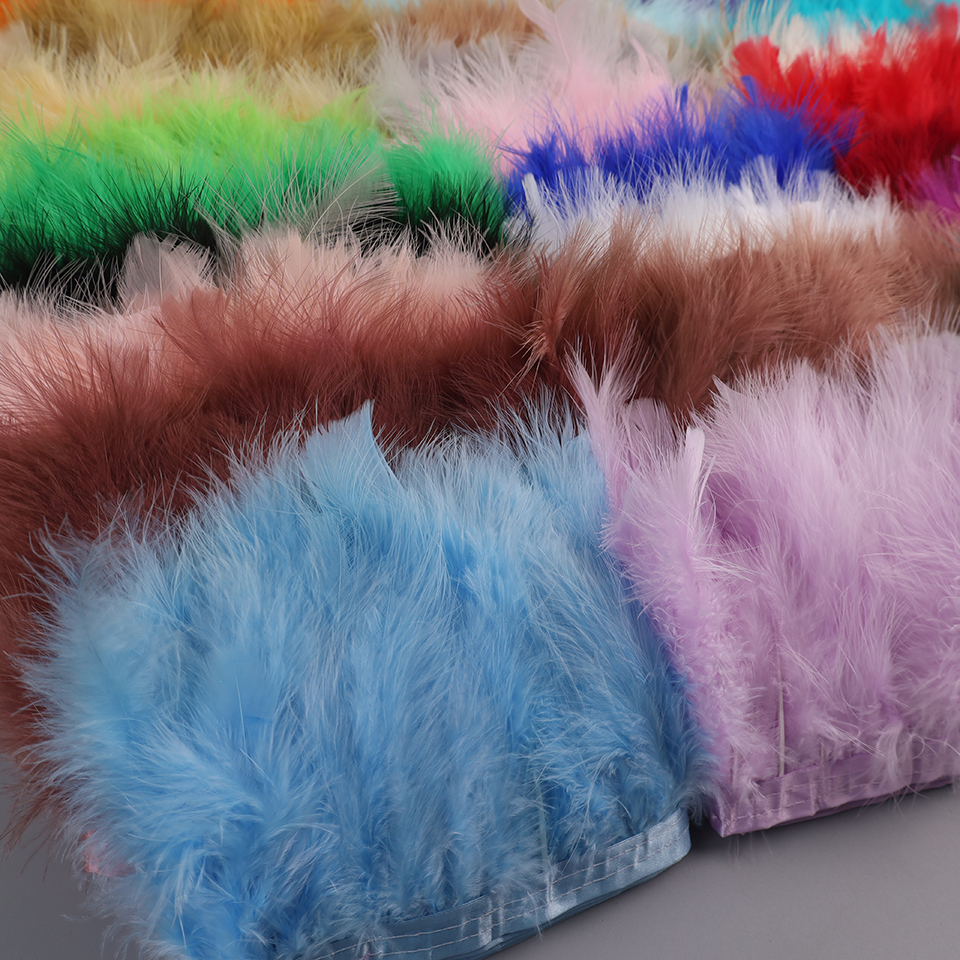 10-15cm Turkey Feathers Trim F – Feather Trim Marabou recenzja i cena