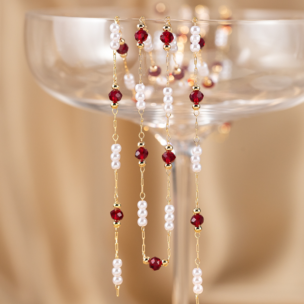 50cm/100cm Imitation Pearl Cop – Pearl Trim Chain recenzja i cena