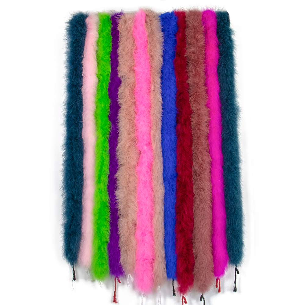 2M 50g Red Fluffy Turkey Marab – Feather Trim Marabou recenzja i cena