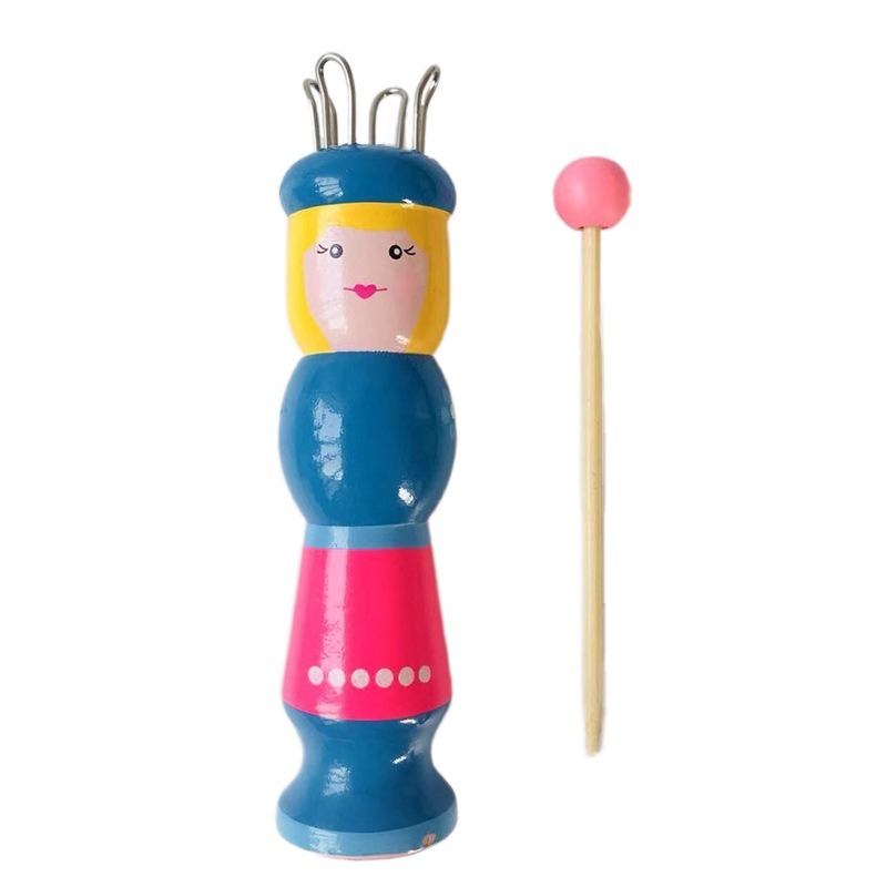 Wooden Doll French Knitter Kid – Pom Pom Maker Tool recenzja i cena