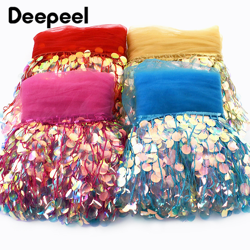 3Yards 17cm Beaded Sequins Tas – Beaded Trim Fringe recenzja i cena