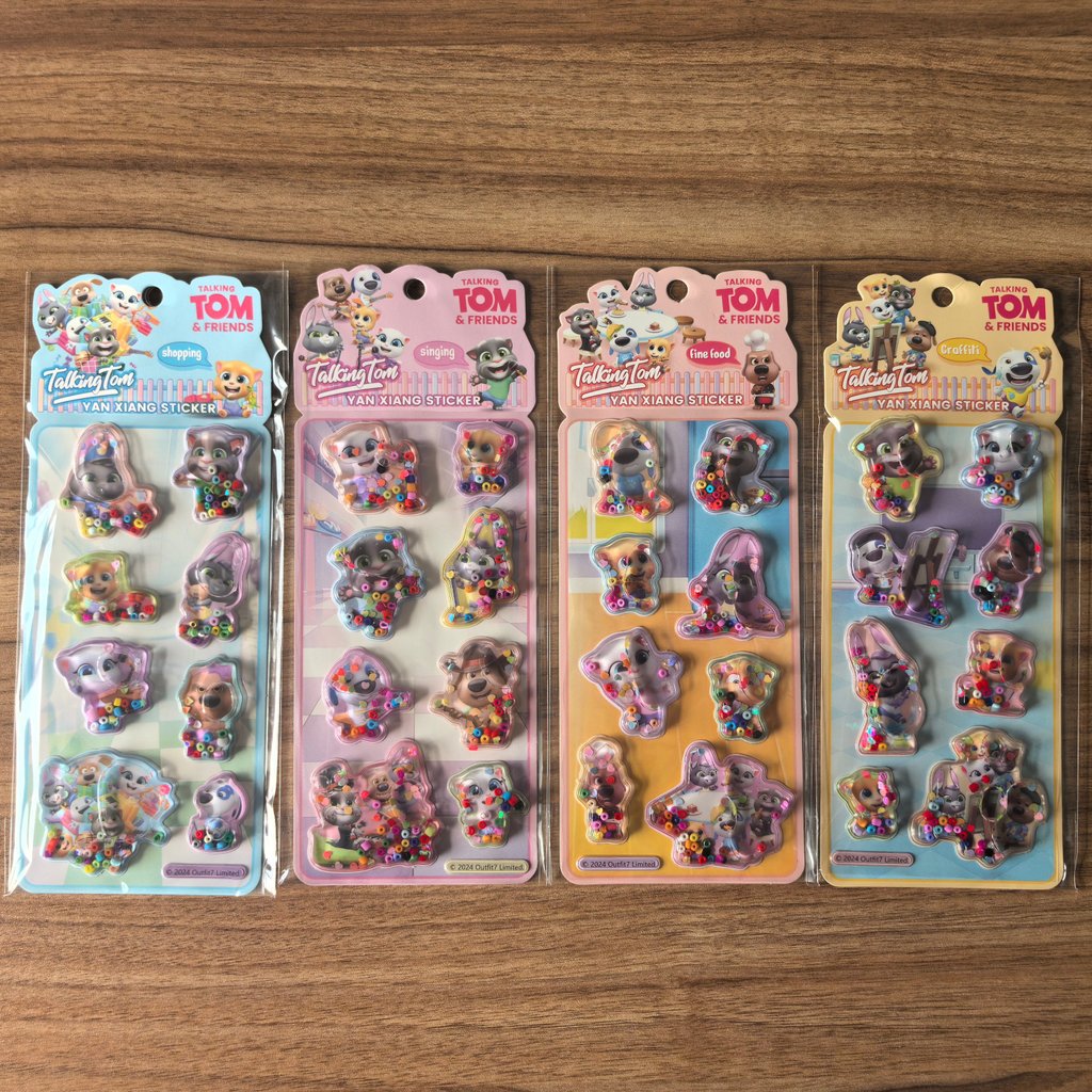 4Pack Fun Talking Tom Friends  – Craft Embellishment World recenzja i cena