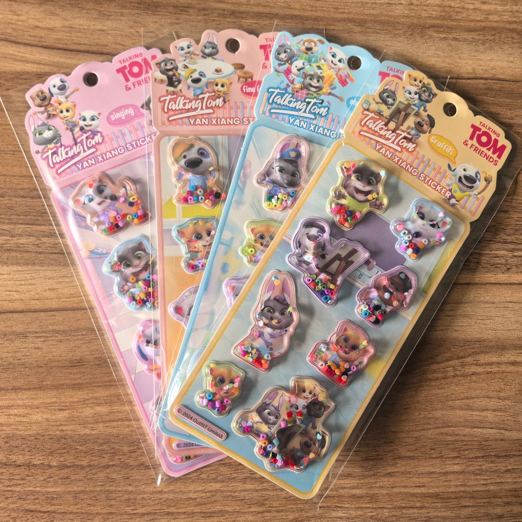 4Pack Fun Talking Tom Friends  – Craft Embellishment World recenzja i cena
