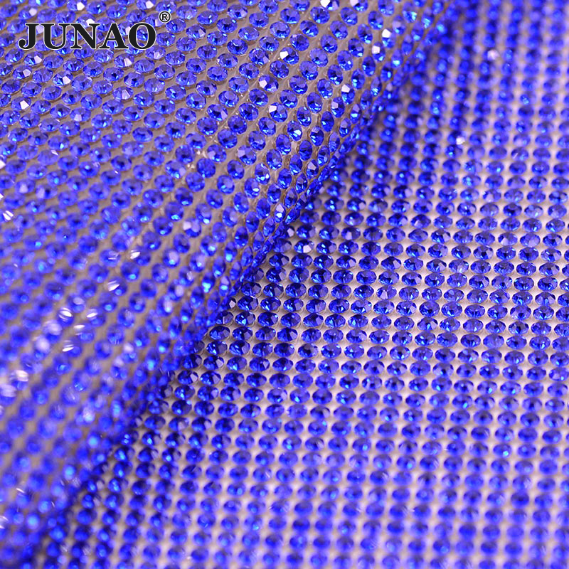 JUNAO 24x40cm Light Peach Self – Hotfix Rhinestone Sheet recenzja i cena