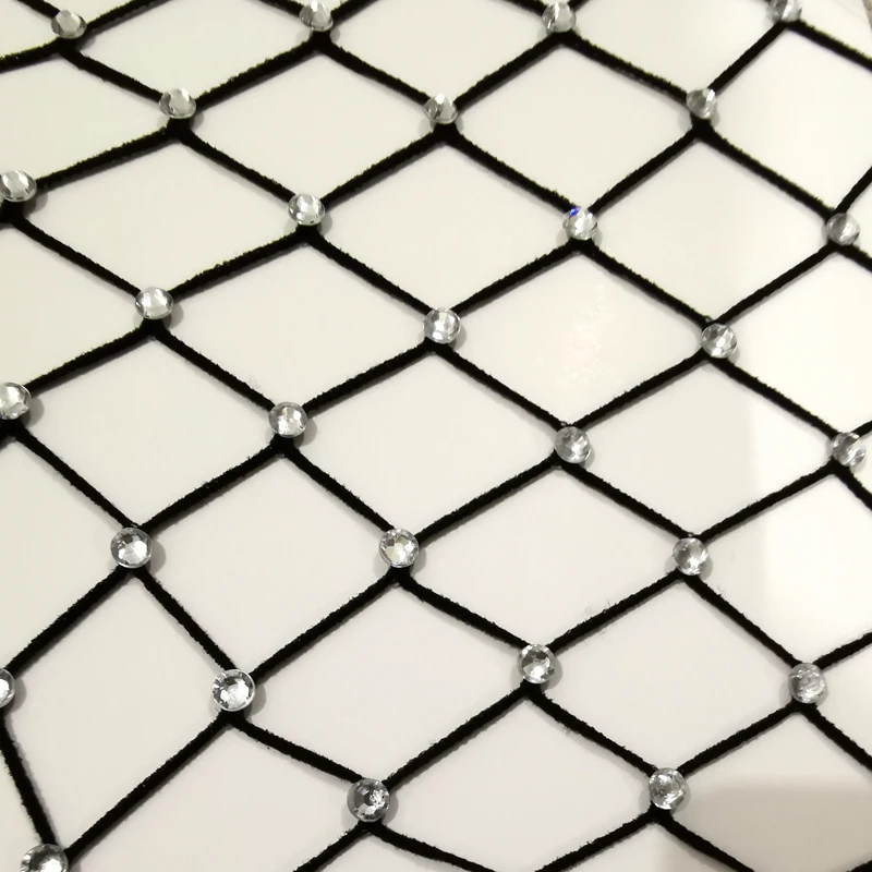 Sexy Rhinestone Fishnet Tights – Crystal Mesh Fabric recenzja i cena