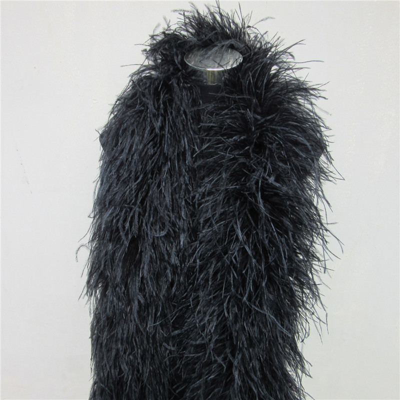 2 Meters 6 Layer White Natural – Feather Trim Marabou recenzja i cena