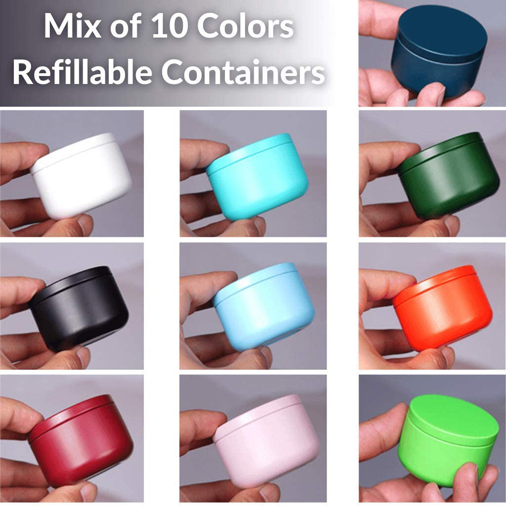 Tea Can with Airtight Lids Tin – Craft Embellishment Storage recenzja i cena