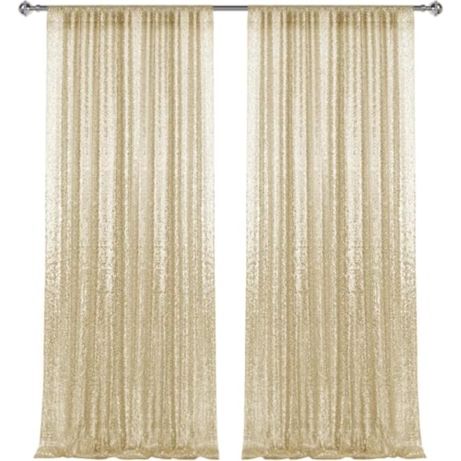 Photography backdrop curtains  – Sequin Fabric Panel recenzja i cena