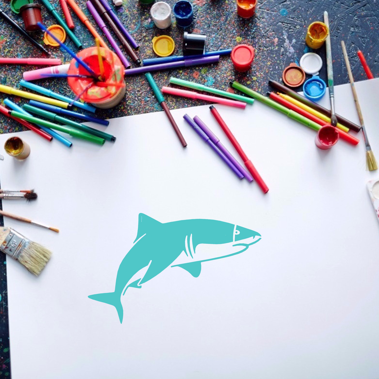16pcs Ocean World Painting Tem – Craft Embellishment World recenzja i cena