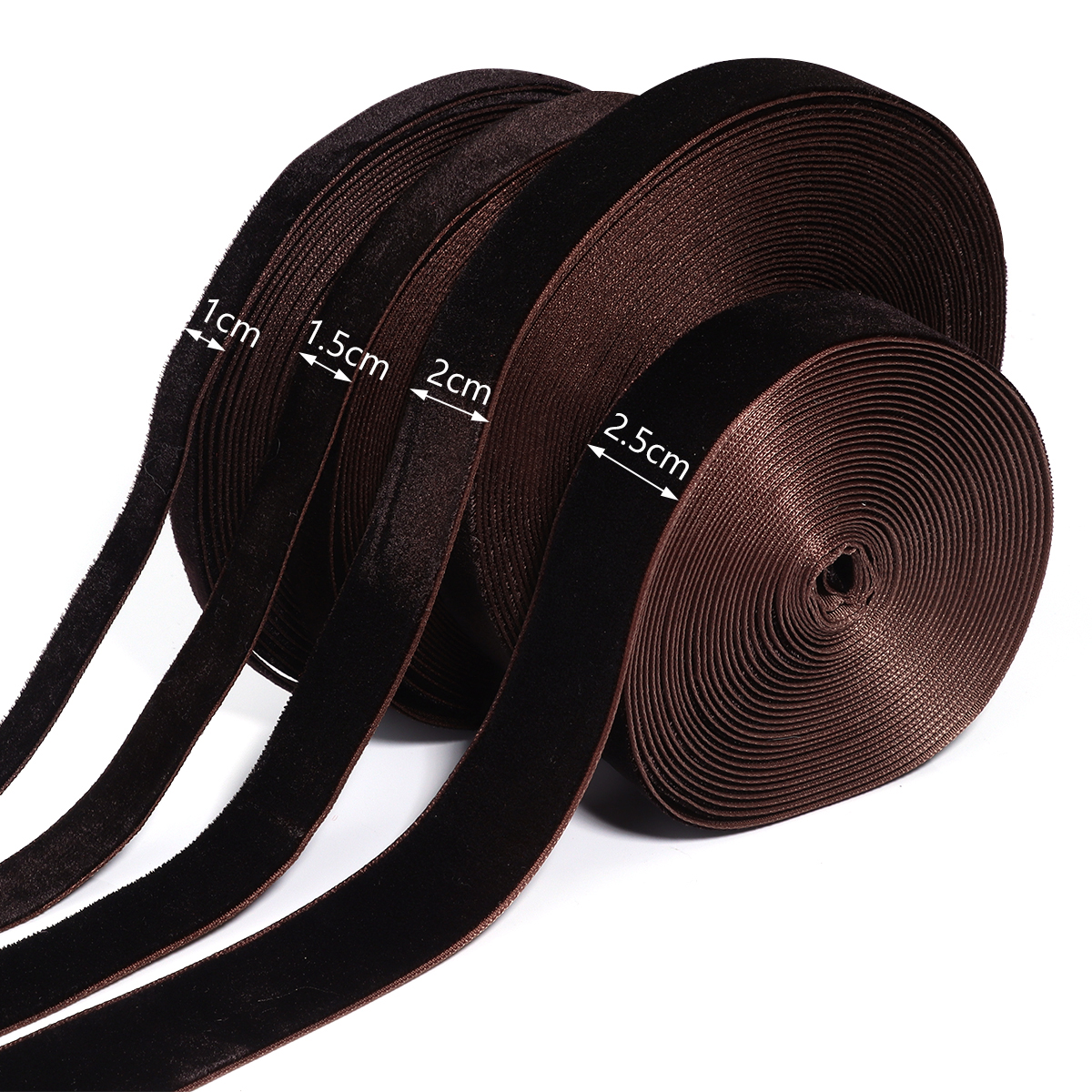 5-10yards/roll Velvet Ribbons  – Velvet Ribbon Roll recenzja i cena