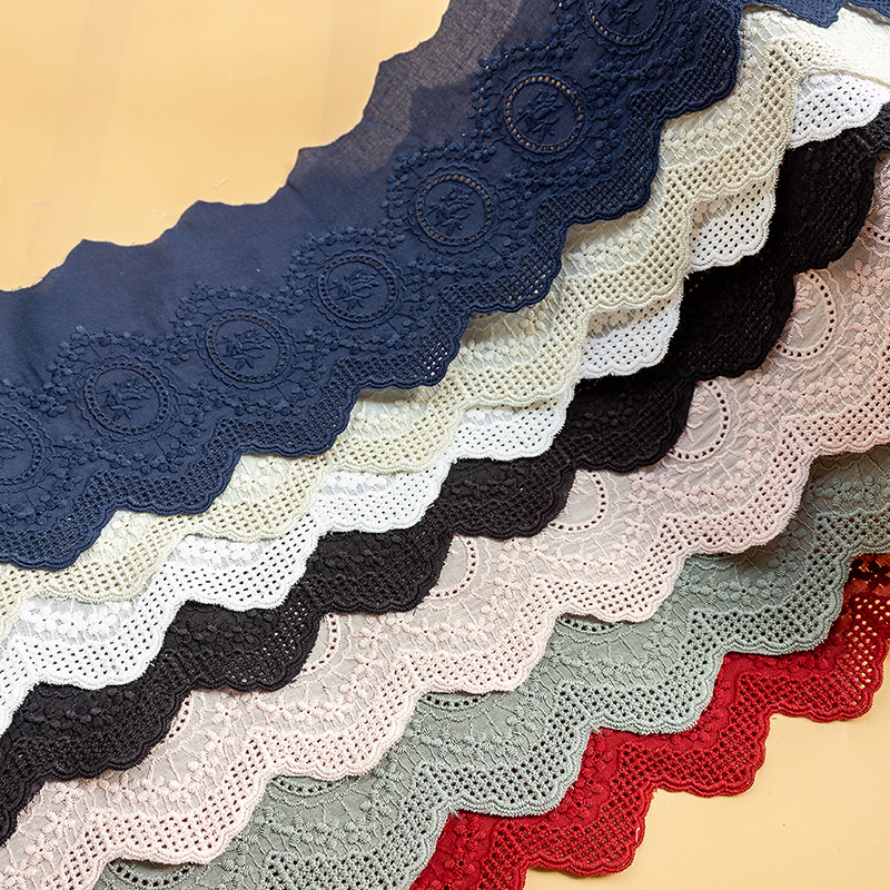 2Yards Colorful  Cotton Embroi – Lace Ribbon Trim recenzja i cena