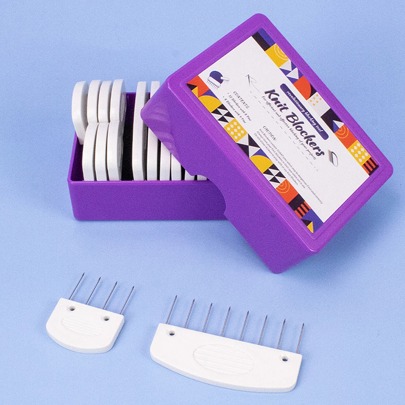Knit Blockers Set 20Pcs Stainl – Pom Pom Maker Tool recenzja i cena