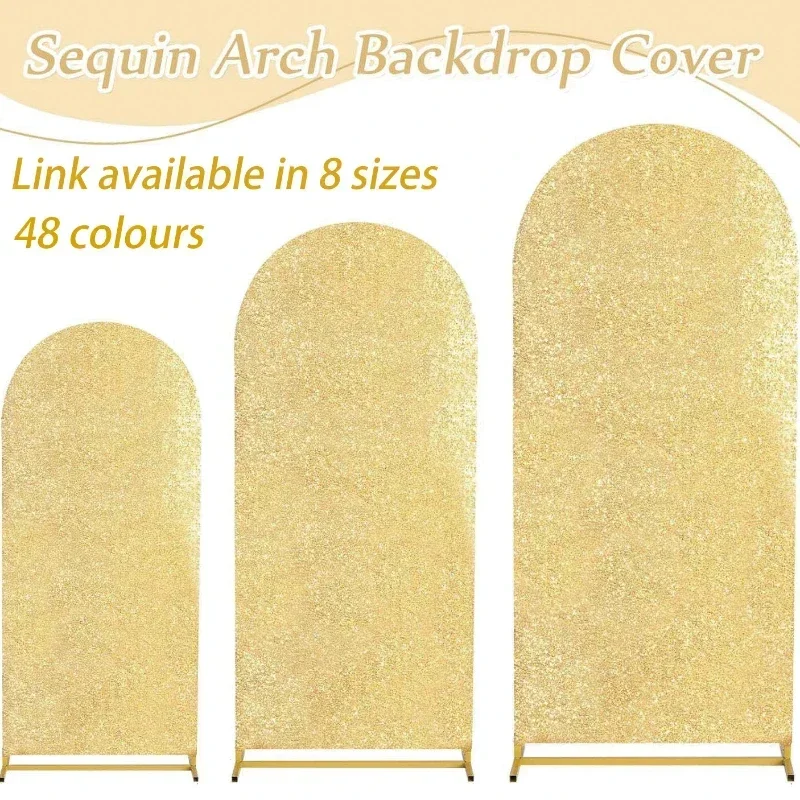 4 Colors 7 Sizes Sequin Arch F – Sequin Fabric Panel recenzja i cena