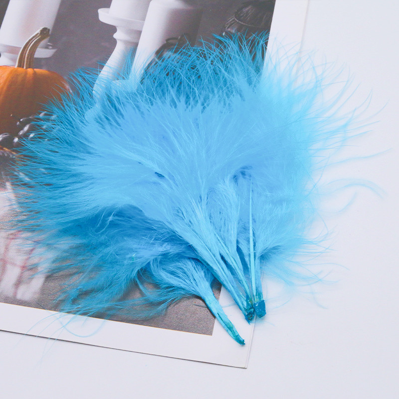 8-12cm Colored Plumas Natural  – Feather Trim Marabou recenzja i cena