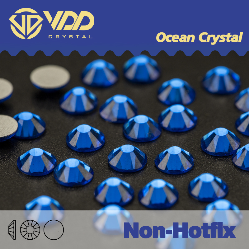 VDD 029 Capri Blue  Rhinestone – Hotfix Rhinestone Sheet recenzja i cena
