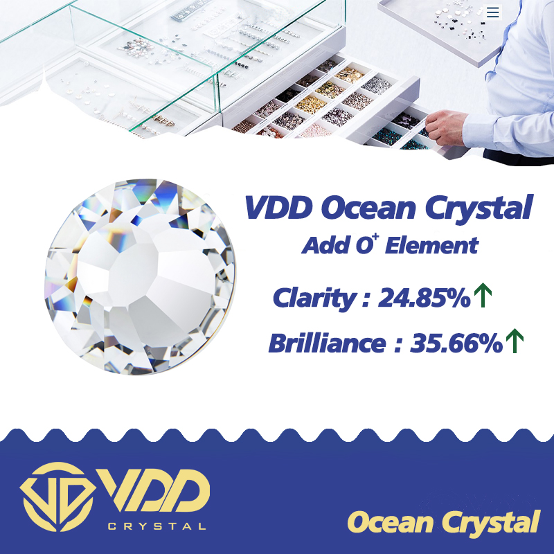 VDD 029 Capri Blue  Rhinestone – Hotfix Rhinestone Sheet recenzja i cena
