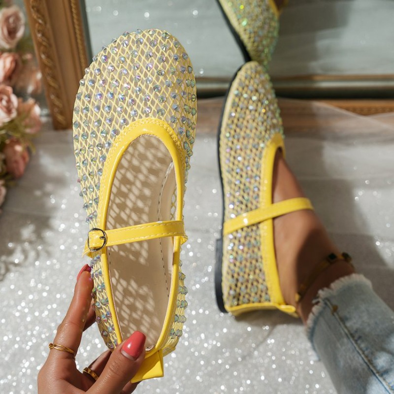 Womens Fashion Sparkling Rhine – Crystal Mesh Fabric recenzja i cena