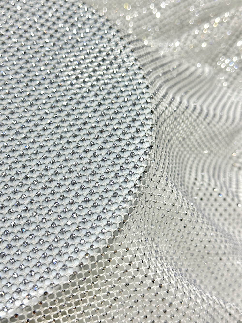 Exquisite Rhinestones Mesh diy – Crystal Mesh Fabric recenzja i cena