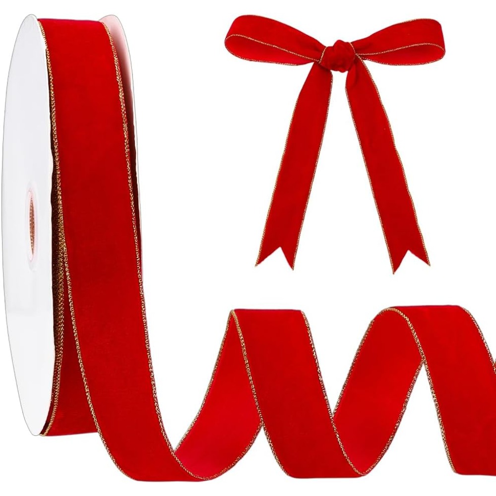 1 Roll 20 Yards Velvet Ribbons – Velvet Ribbon Roll recenzja i cena