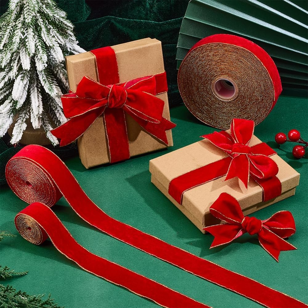 1 Roll 20 Yards Velvet Ribbons – Velvet Ribbon Roll recenzja i cena