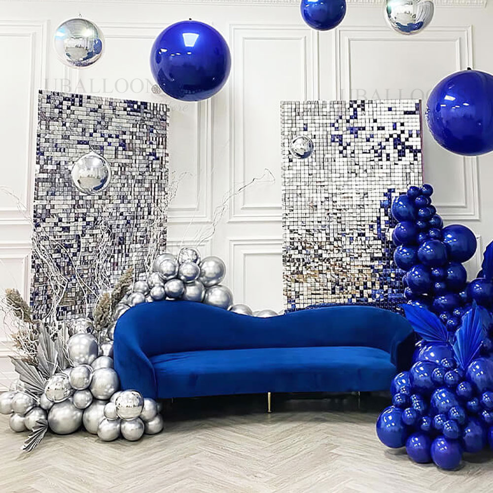Silver Sequin Wall Backdrop Pa – Sequin Fabric Panel recenzja i cena