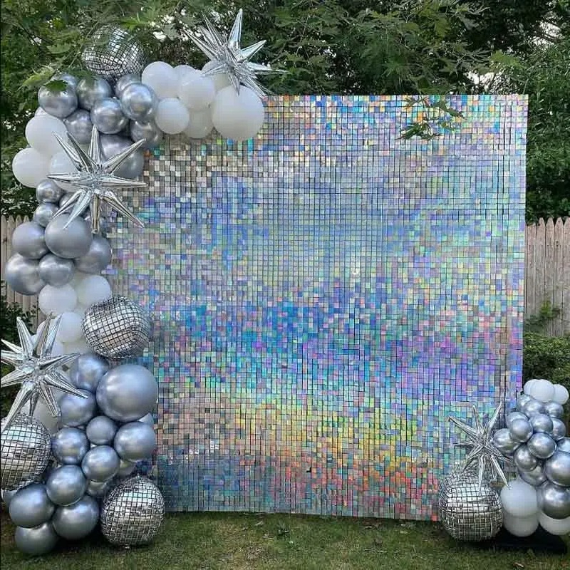 90x180cm Shimmer Wall Backdrop – Sequin Fabric Panel recenzja i cena