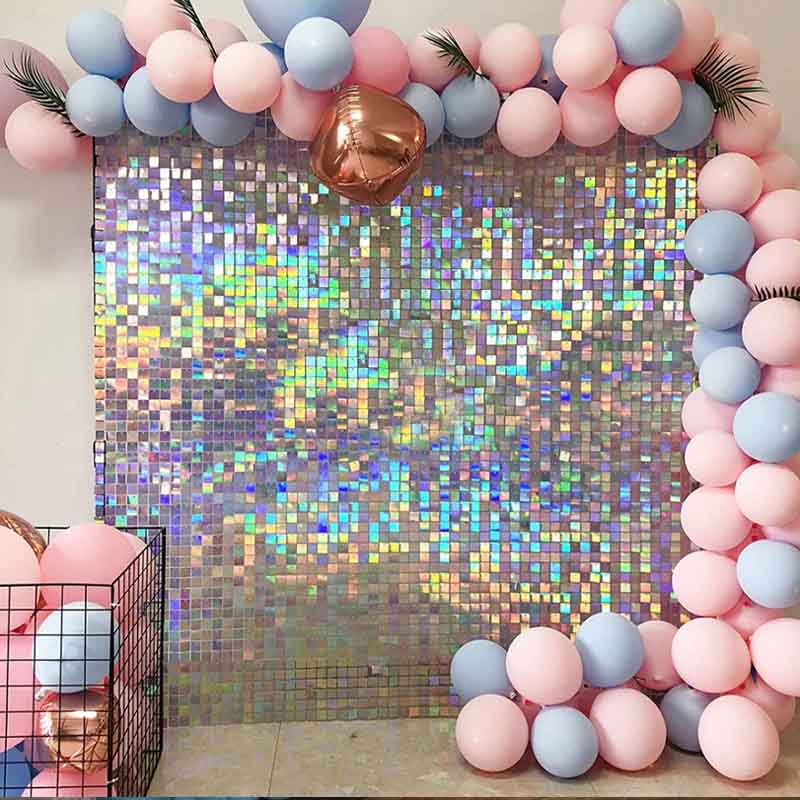 90x180cm Shimmer Wall Backdrop – Sequin Fabric Panel recenzja i cena