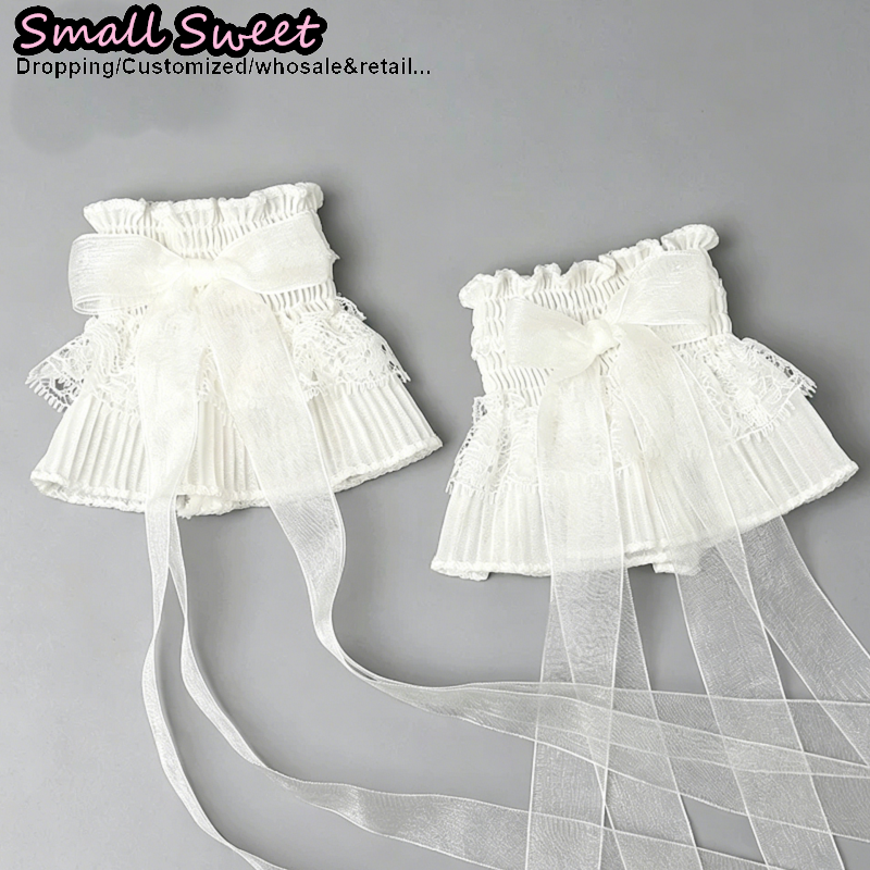Women Y2K Yami Kawaii Girl Lac – Lace Ribbon Trim recenzja i cena