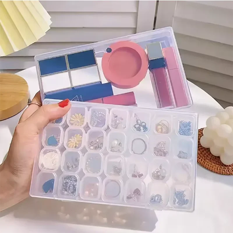 28 grid diamond painting tool  – Craft Embellishment Storage recenzja i cena