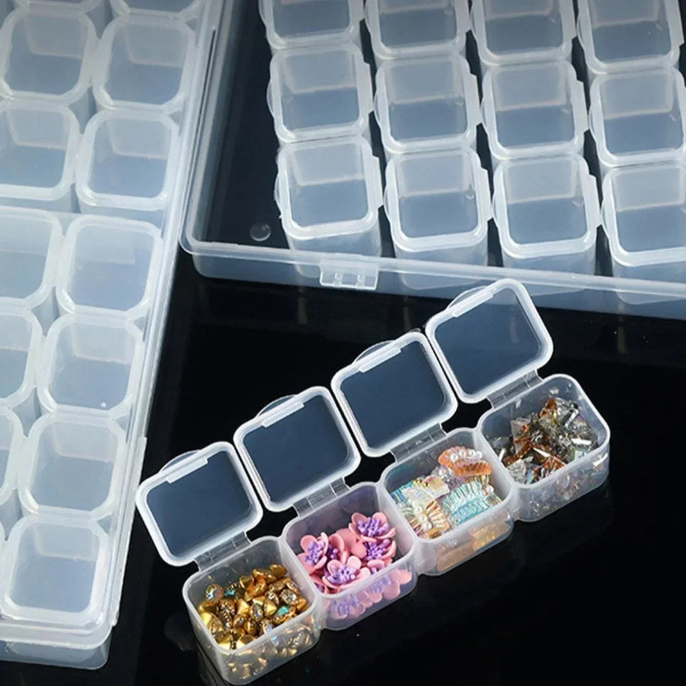 28 grid diamond painting tool  – Craft Embellishment Storage recenzja i cena