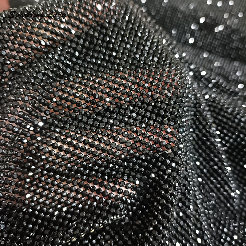 2MM Silver Crystal Mesh Fabric – Crystal Mesh Fabric recenzja i cena