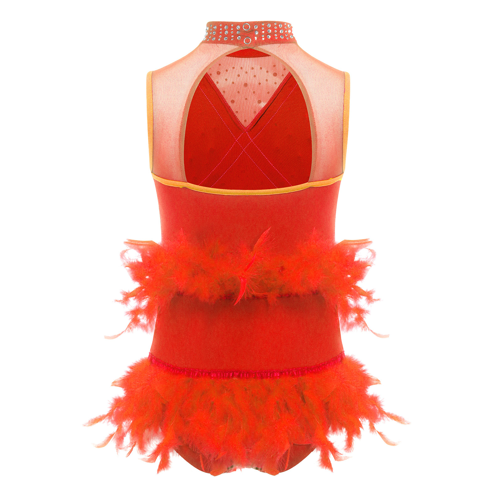 Kids Girls Latin Ballet Dance  – Rhinestone Banding Trim recenzja i cena