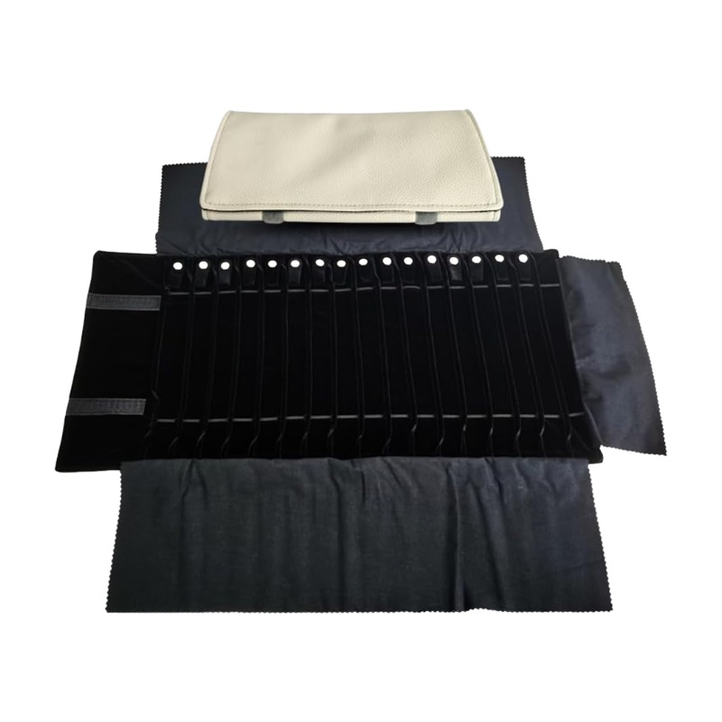 Travel Jewelry Organizer Case  – Velvet Ribbon Roll recenzja i cena
