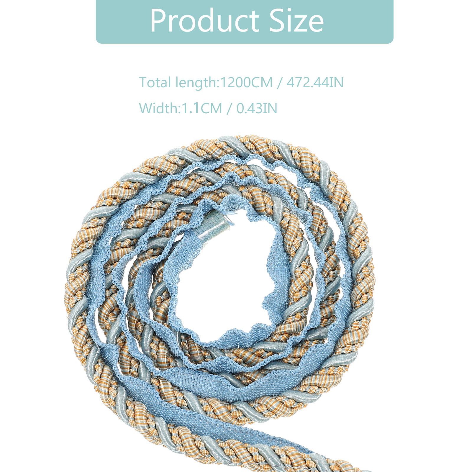 Four Braided Polyester Twisted – Cord Trim Twisted recenzja i cena